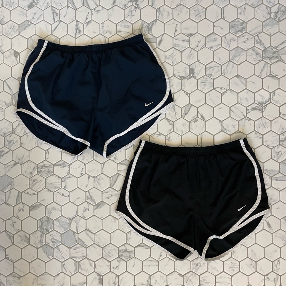 Nike Tempo Shorts Set - Navy and Black